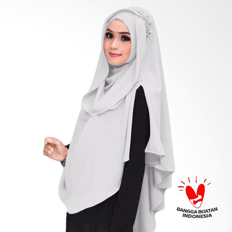 Milyarda Hijab Khimar Al Zaina Kerudung Instan Syar'i - Putih