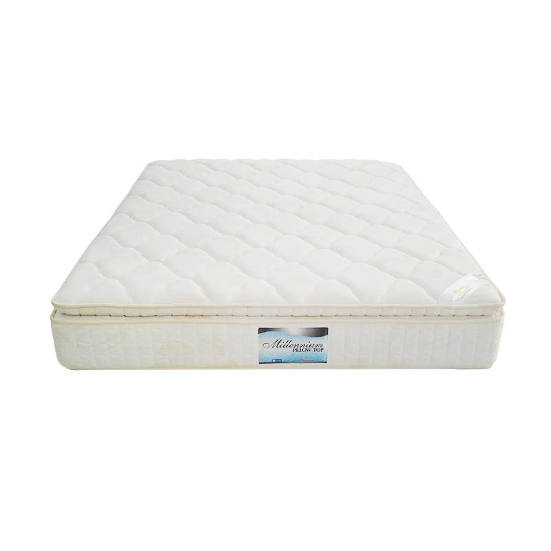 Jual Romance Millenium Pillow Top Kasur Springbed Queen Size 160