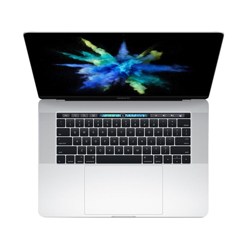 Apple Macbook Pro Touch Bar MLW82ID-A Notebook - Silver [15.4 Inch/2.7GHz i7/16GB/512GB]