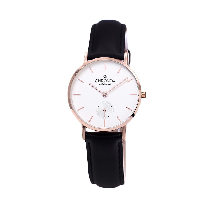 Jual Chronox CX1003 A1 Tali Kulit Hitam FB Jam Tangan Pria Online Source · Chronox CX1003