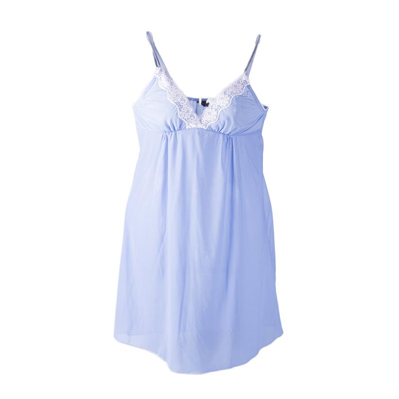 Valentine Secret 686223000005 Sweet Sheer Chemise Sleepwear - Lilac