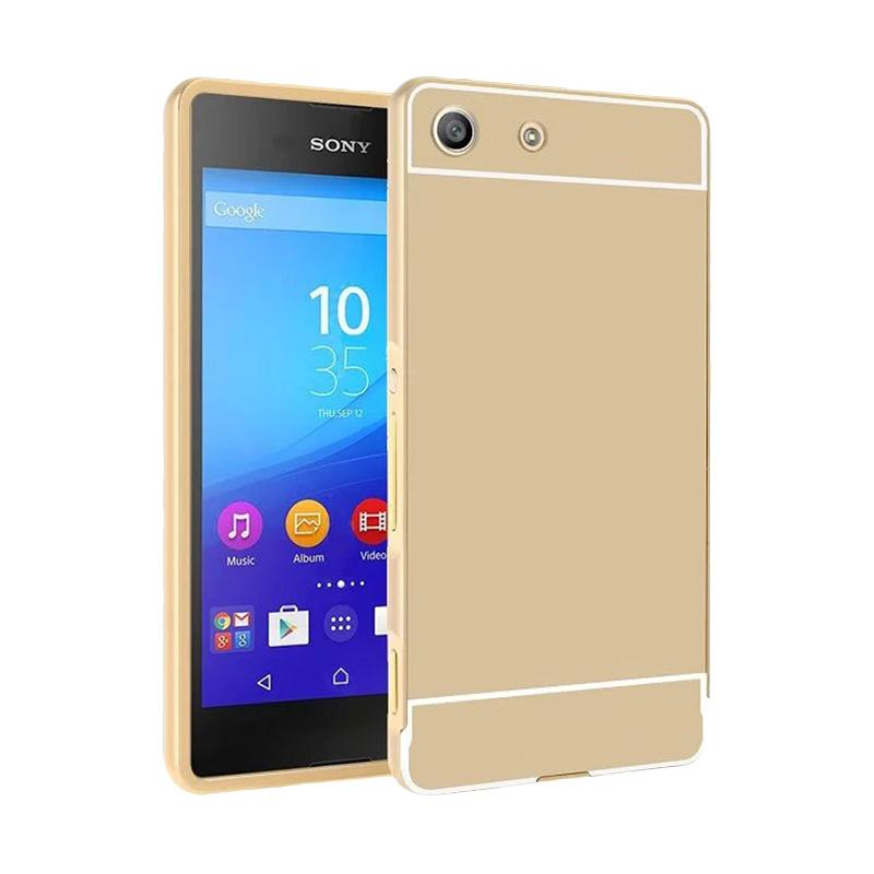 Jual Ditokocom Bumper Mirror Casing for Sony Xperia M5 - Brown Online – Harga & Kualitas