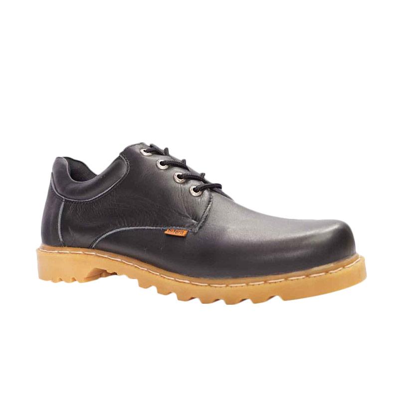 Dr.Faris Footwear 2013 SCC Leather Sepatu Boots Pria - Black