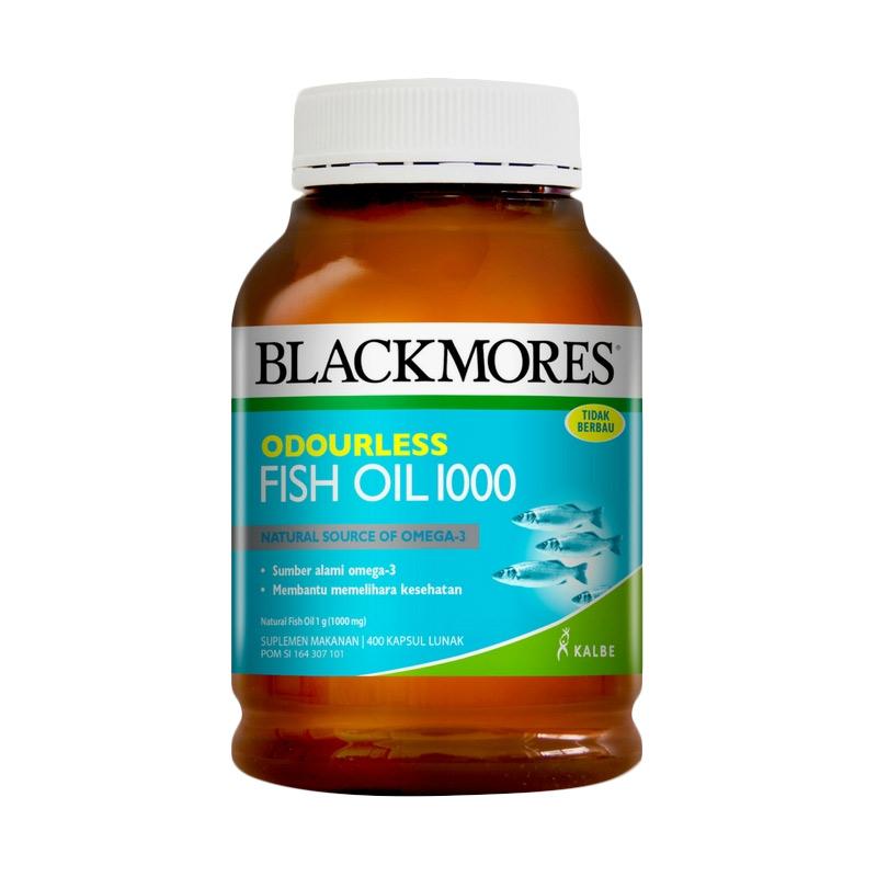 Jual Blackmores Bpom Kalbe Fish Oil Odourless 1000 Mg Minyak Ikan 400 Kapsul Exp 2023 Di Seller Tauada Store Kebon Jeruk Kota Jakarta Barat Blibli