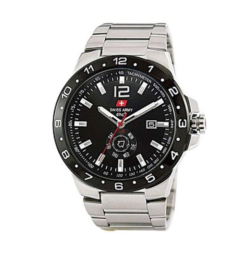 Swiss Army Sa8162m T Jam Tangan Pria Stainless Steel Silver Hitam Source · Swiss Army Stainless