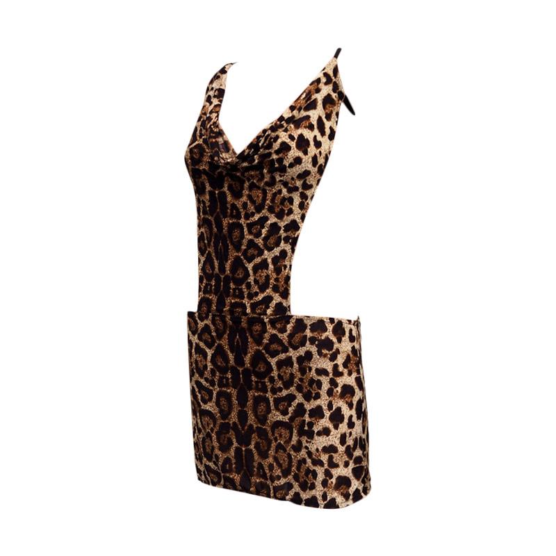 Kimochi Me Lingerie LLIN459 Dress Lingerie - Multy Leopard