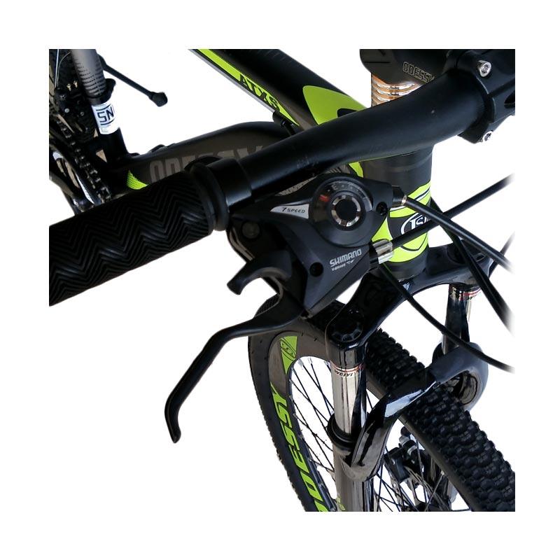 Jual Odessy Atxs 500 Sepeda Gunung Mtb Hitam Doff Hijau 26 Inch