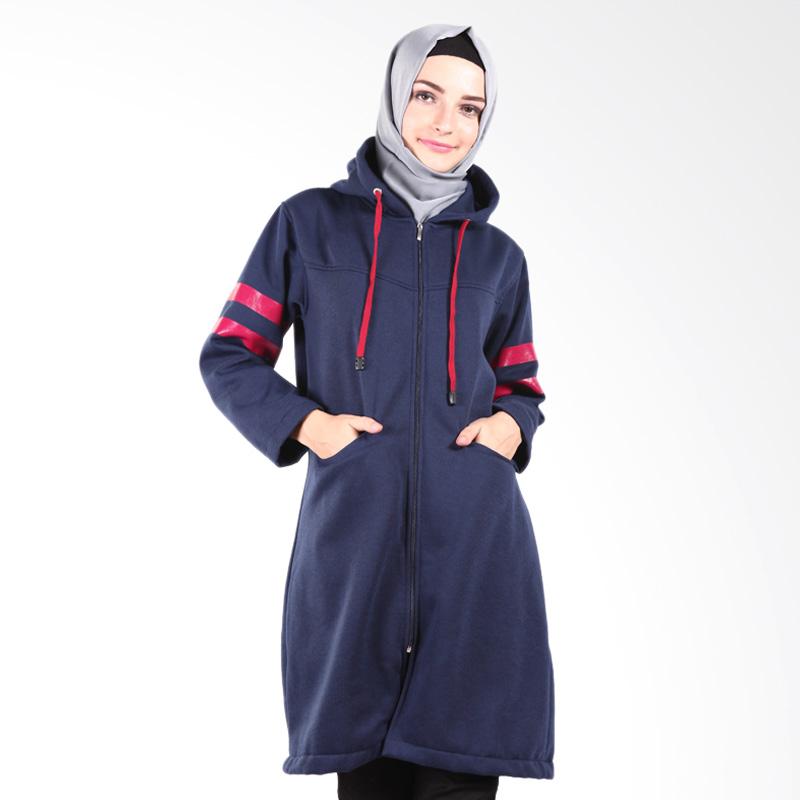 Hijacket Beautix Royal Blue HJBXRBL Jaket Muslim Wanita - Navy Blue