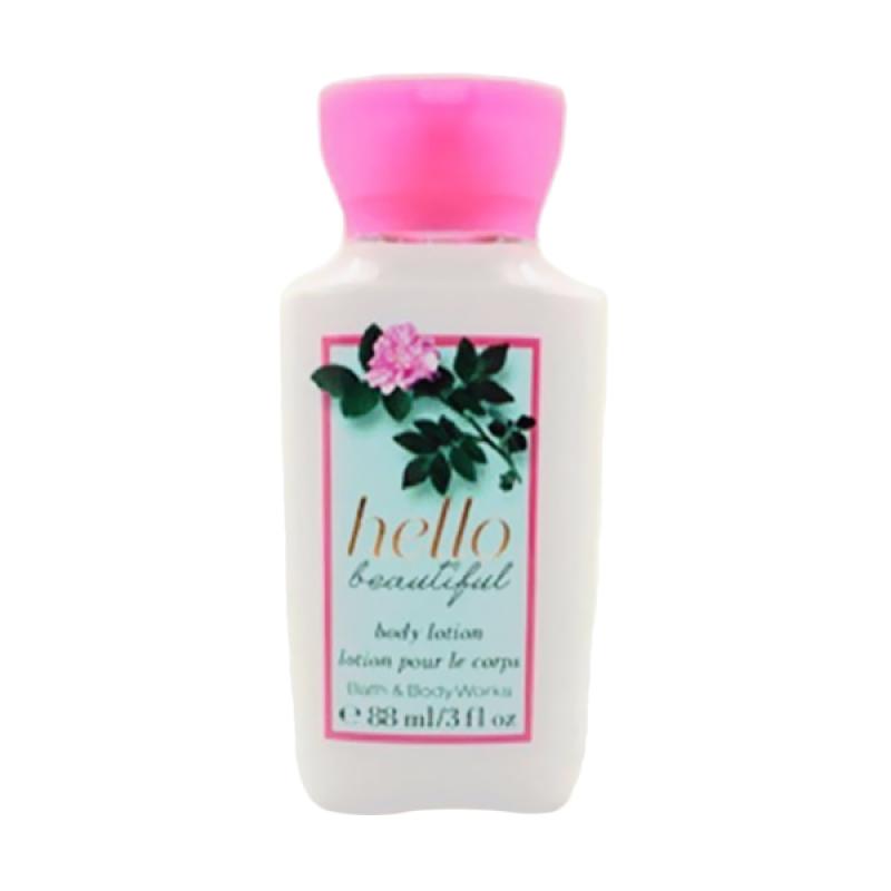 Jual Bath Body Works Travel Size Body Lotion Hello Beautiful Online November 2020 Blibli Com
