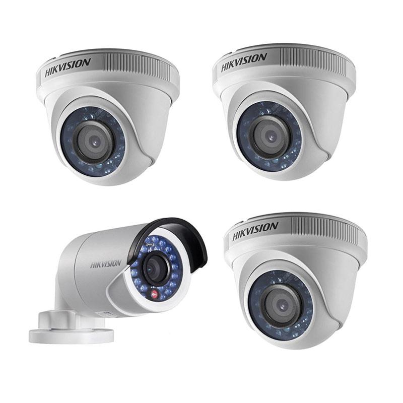 Jual Hikvision 4 Camera Turbo Hd Paket Kamera Cctv 3 Indoor 1