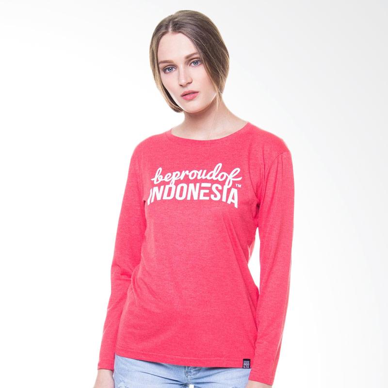 Be Proud of Indonesia Logo Two Tone LS Atasan Wanita - Red Extra diskon 7% setiap hari Extra diskon 5% setiap hari Citibank – lebih hemat 10%