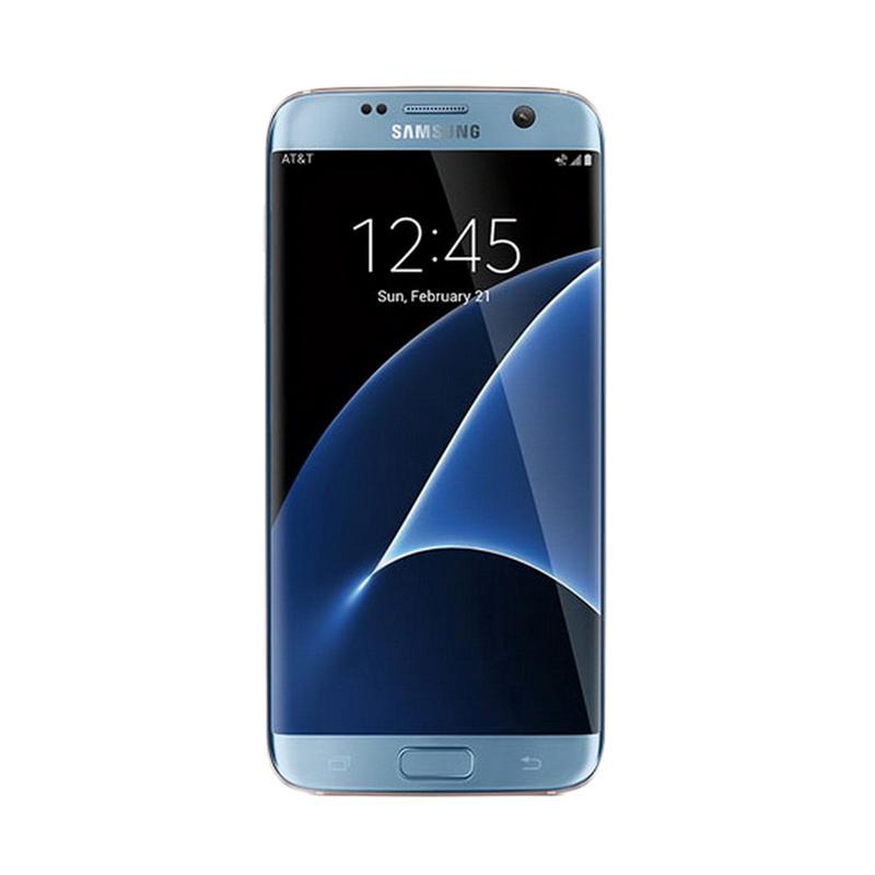 Samsung Galaxy S7 Edge SM-G935 Smartphone - Blue Coral [32GB/ 4GB/ Garansi Resmi]