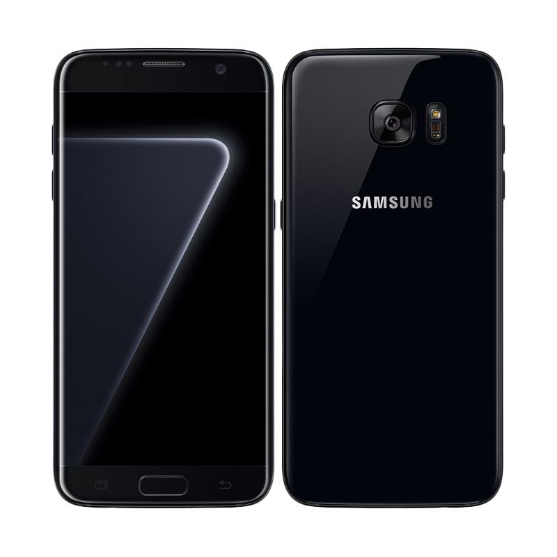 Samsung Galaxy S7 Edge Smartphone - Black Pearl [128 GB/4 GB] (Garansi Resmi)