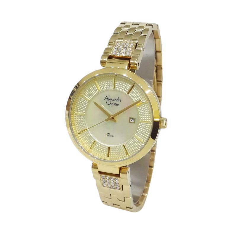 Jual Alexandre Christie Passion 2583LDBGPIV Jam Tangan Wanita - Gold Online - Harga & Kualitas Terjamin