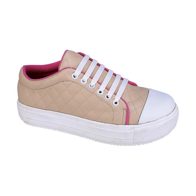 Syaqinah Bio Natural Quantum Energy 182 Sepatu Sneakers Wanita - Cream