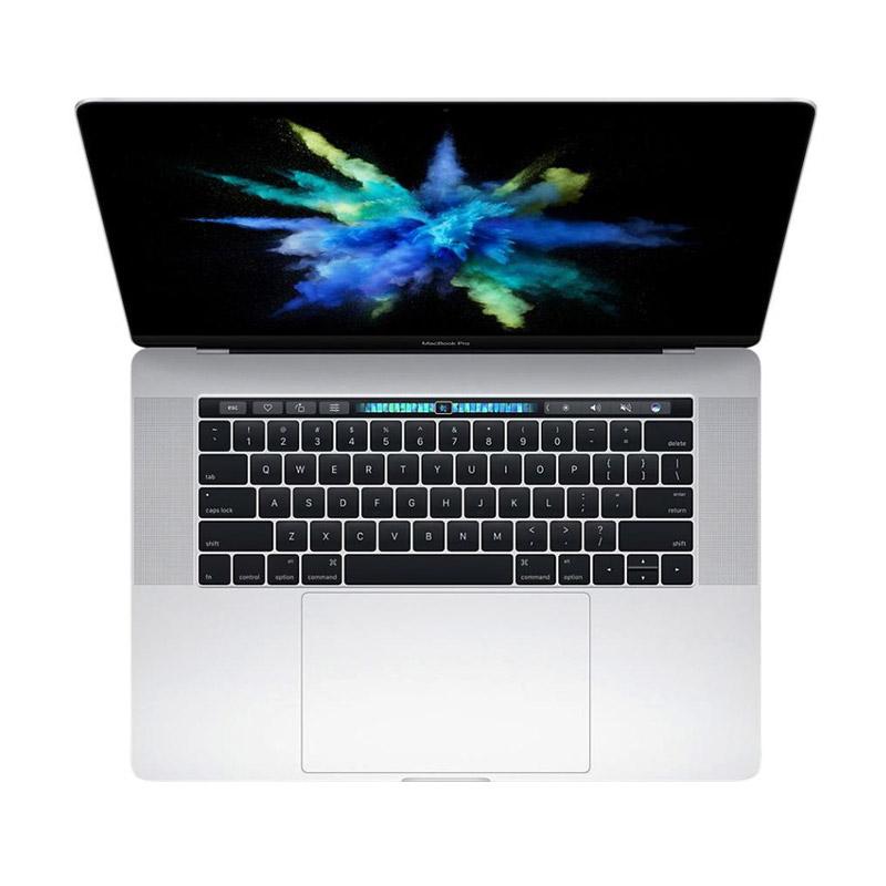 Apple Macbook Pro Retina MPTU2 Notebook - Silver [15 Inch/ TouchBar/ Core i7/ 16 GB/ 256 GB] 7th Gen "Kaby Lake"
