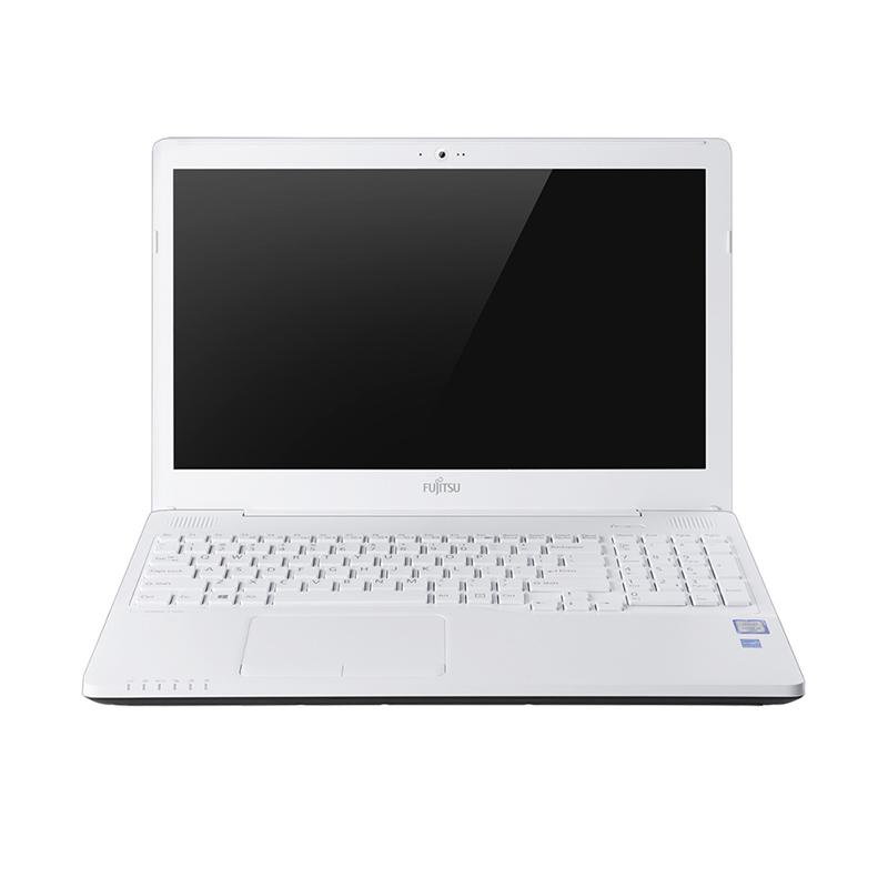 Fujitsu Lifebook AH556 017 Notebook - Putih [15.6 Inch/i7-6500U/8 GB/1 TB/AMD Radeon R7/Win 10]