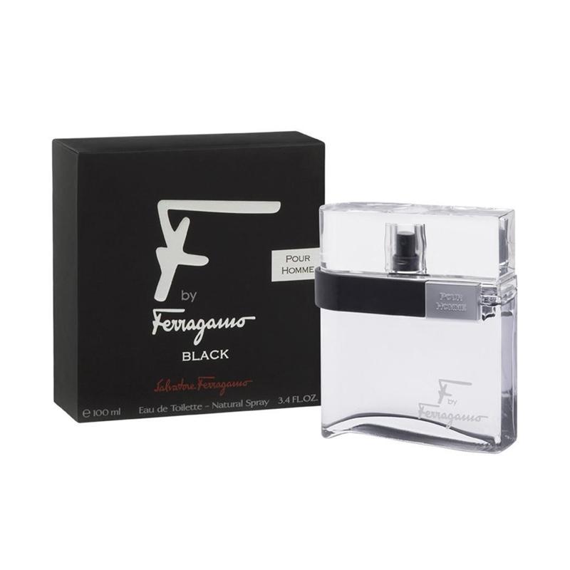 Salvatore Ferragamo F by Ferragamo Black EDT Parfum Pria [100 mL]