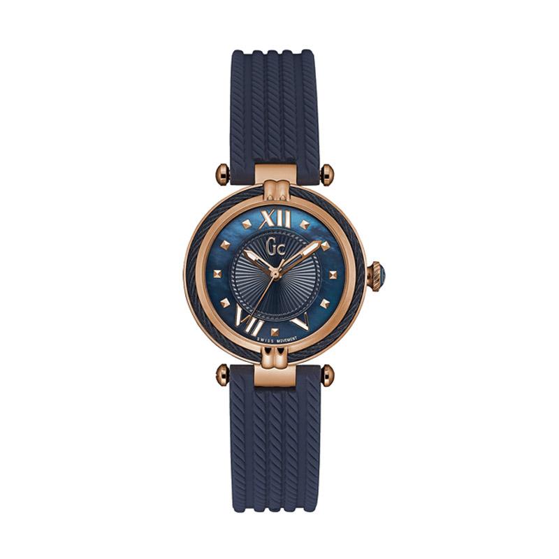 Guess Collection Y18005L7 Jam Tangan Wanita - Navy Blue Rose Gold