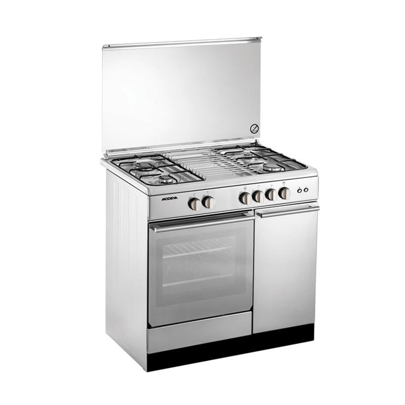 Modena FC7943S Kompor Gas with Oven Freestanding [4 Tungku/ 90 cm/ Stainless Steel] Extra diskon 7% setiap hari Extra diskon 5% setiap hari Citibank – lebih hemat 10%