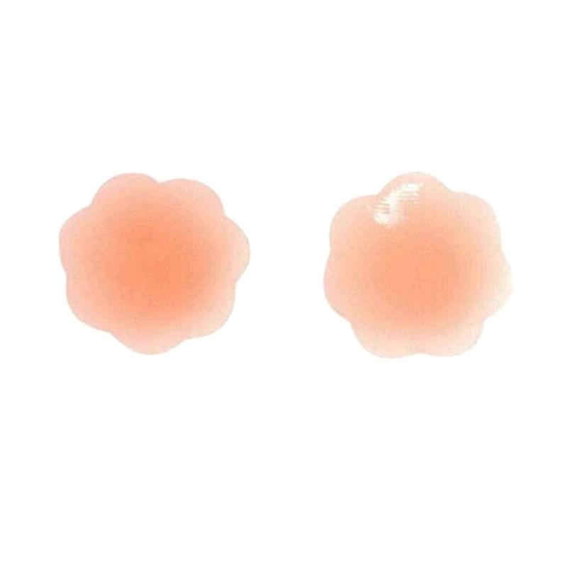 Lavabra NC04 Invisible Bra Reuseable Soft Silicone Nipple Covers1 Pair Set