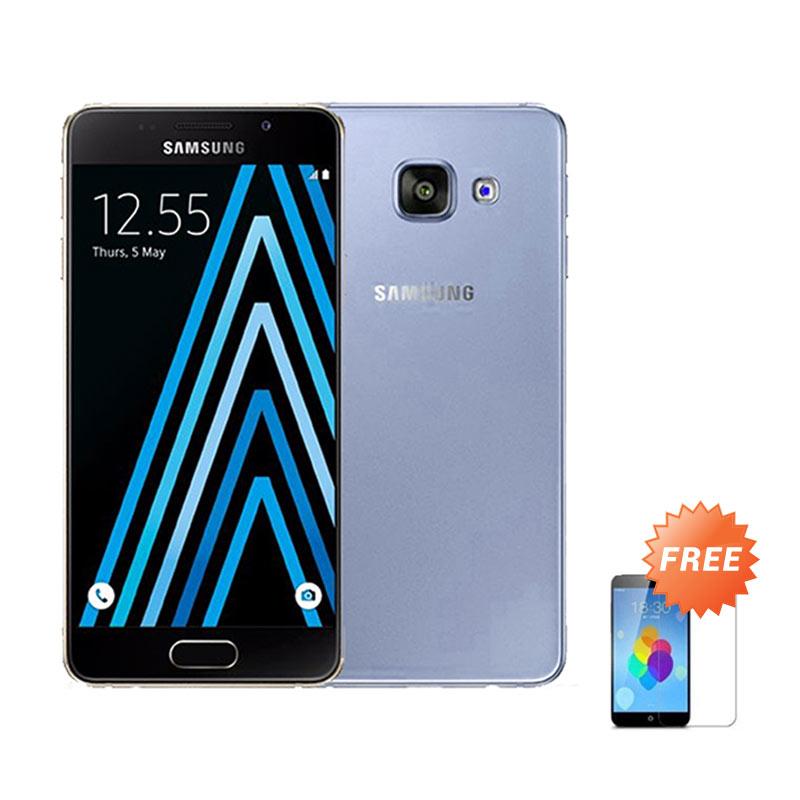 Jual Ultrathin Casing For Samsung Galaxy A3 2016 Sm A310f Blue Clear Free Tempered Glass Online April 2021 Blibli