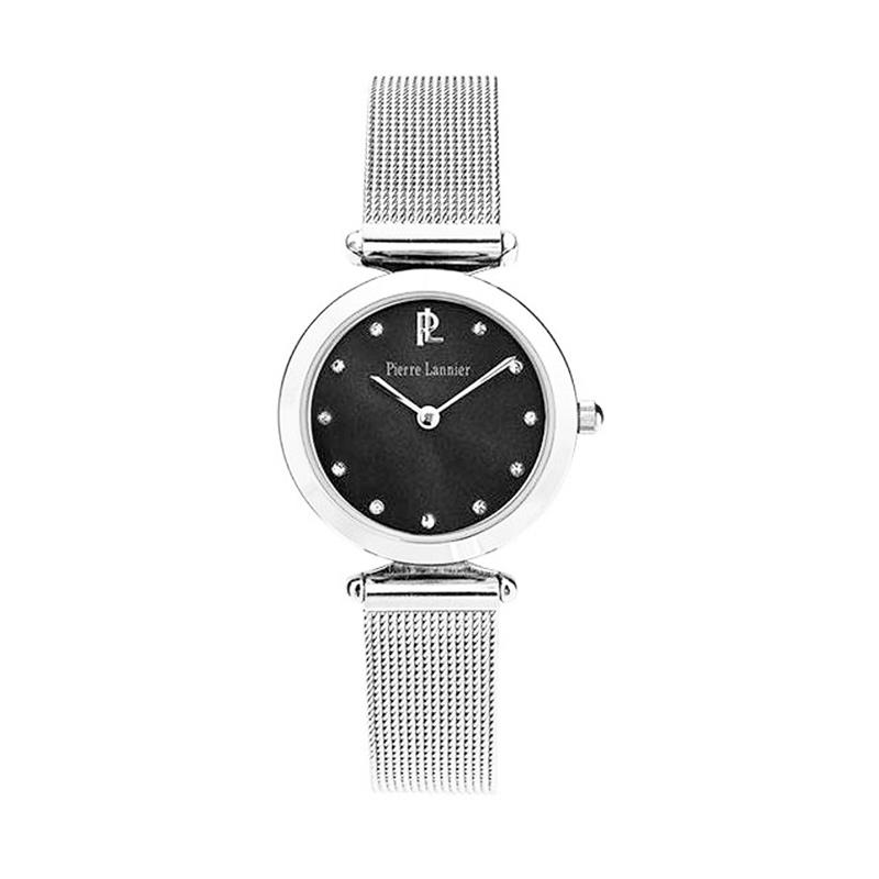 Pierre Lannier 030K638 Stainless Steel Watches Jam Tangan Wanita - Black