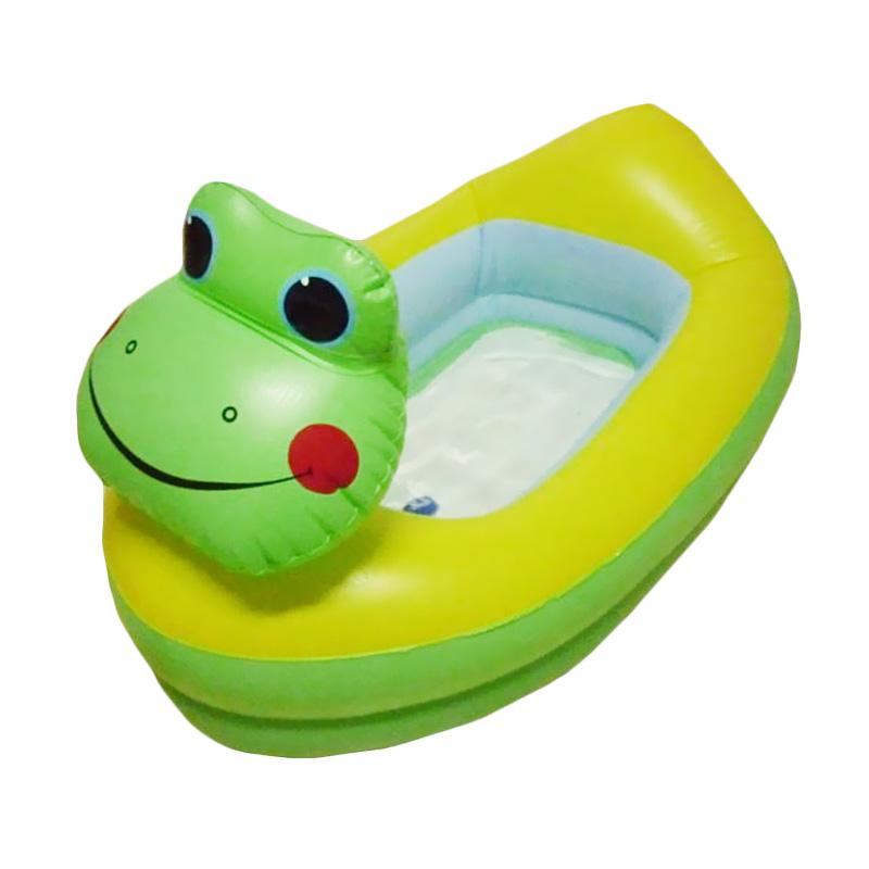 Jual Munchkin Hot Inflatable Safety Bath Tub Frog Keroppi Bak Mandi Bayi Green Terbaru November 2021 Harga Murah Kualitas Terjamin Blibli
