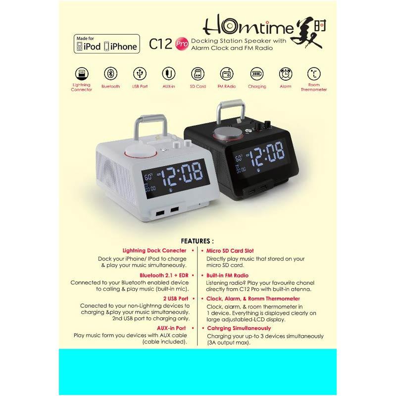 Amazon Com Ihome Ip46 Portable 30 Pin Ipod Iphone Speaker Dock Home Audio Theater