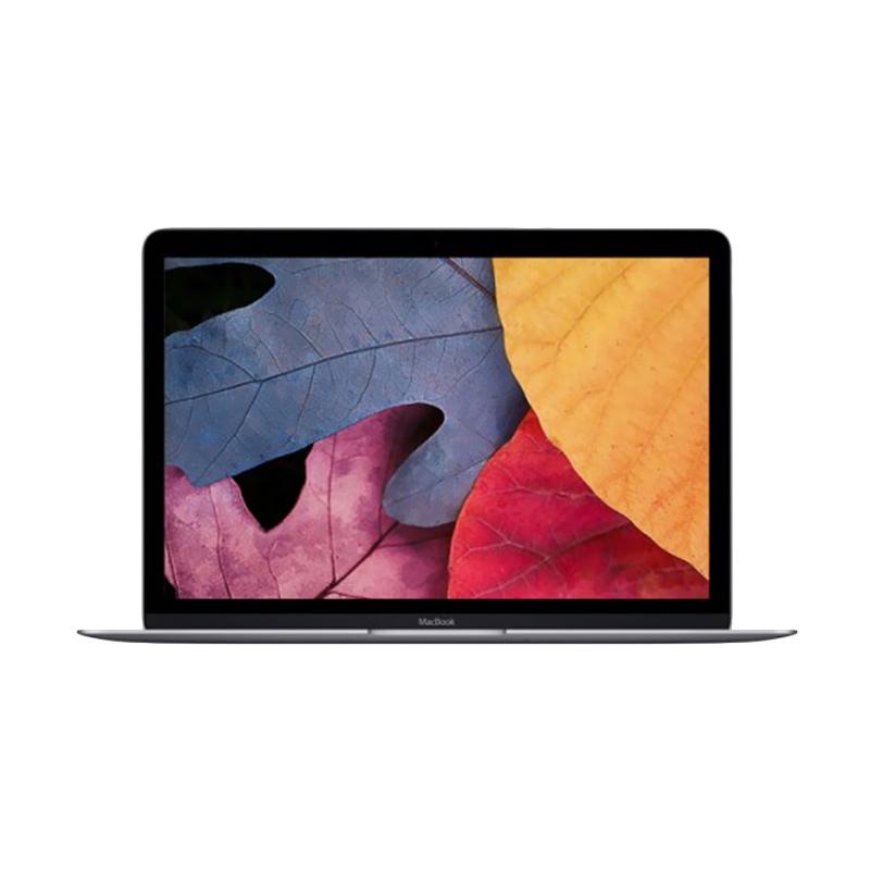 Apple MacBook MLH72 Notebook - Grey [12 Inch/1.1Ghz Dual Core M3/8GB/256GB FS/Intel HD Graphics 515] - [Garansi Resmi]