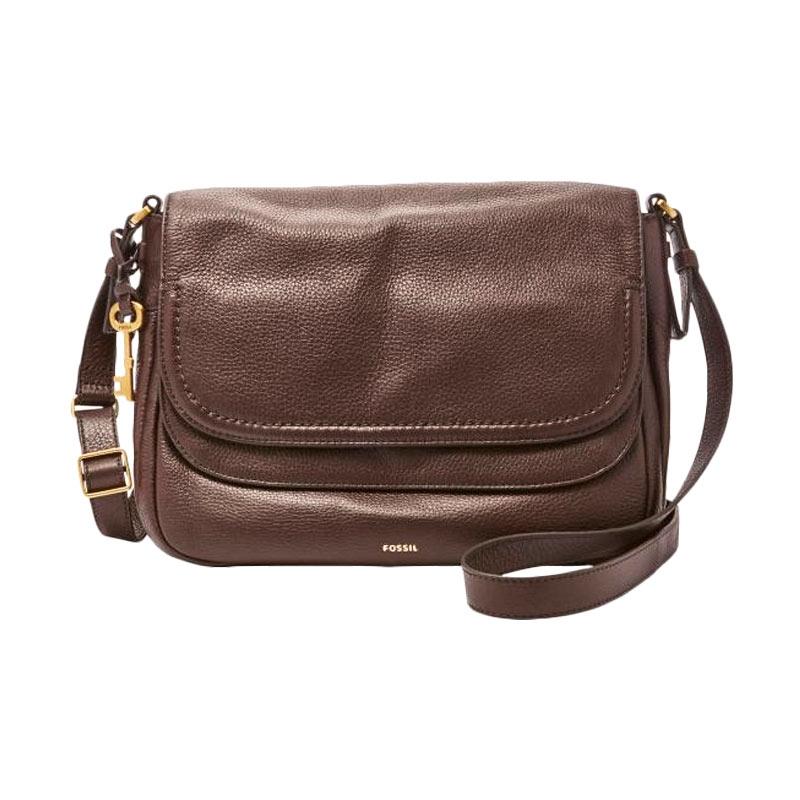 fossil peyton large double flap crossbody