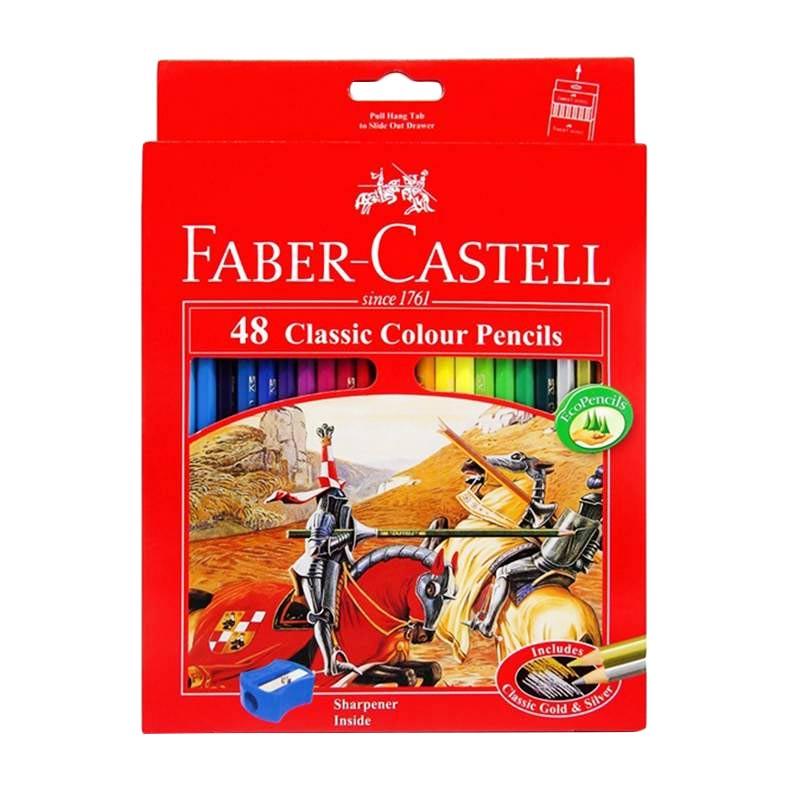 Jual Faber Castell Pensil Warna Classic Colour Pencils Long 48