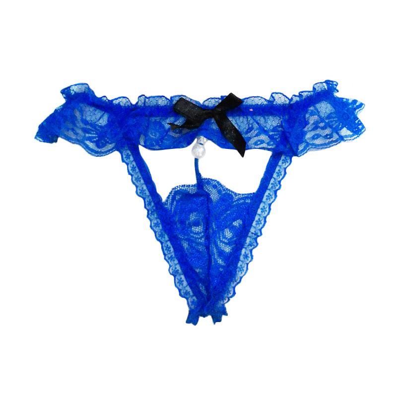 Jakarta Lingerie JLG097C Gstring Amazing Sexy Celana Dalam Wanita - Blue