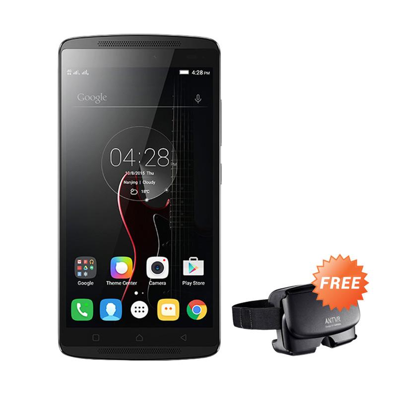 Lenovo Vibe K4 Note Smartphone - Black [16 GB/3 GB] + Free Ant VR Kit Virtual Reality