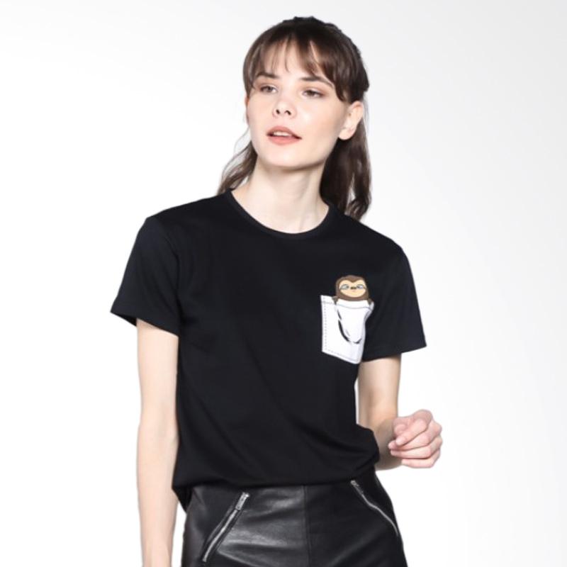 Tumblr Tee T shirt Kaos Wanita Lengan Pendek Pocket Sloth Source · ELLIPSES INC Tumblr Tee