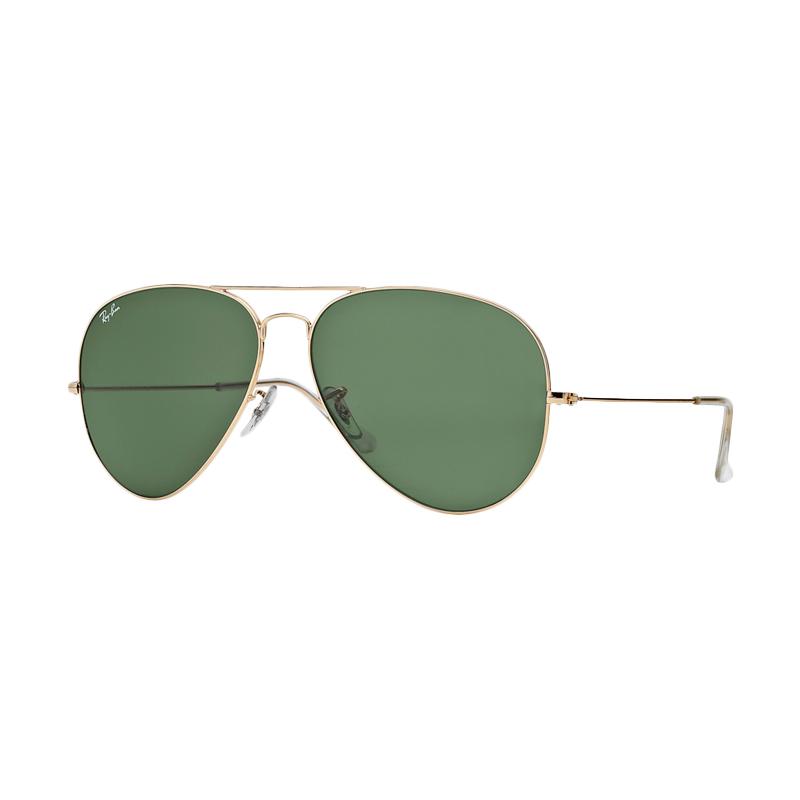 Crystal aviator sunglasses