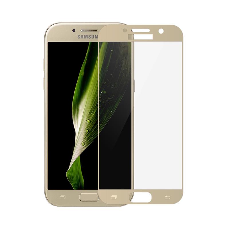 Jual Hmc Tempered Glass Screen Protector For Samsung Galaxy A9 Pro List Gold 3d Full Terbaru Harga Promo November 2019 Blibli Com