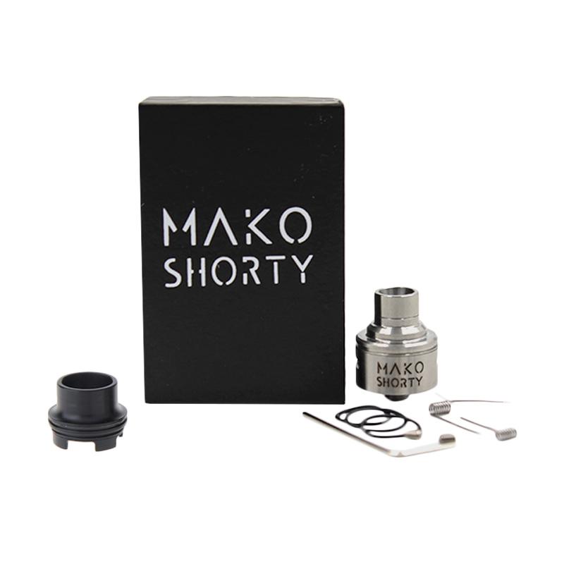 Jual Beyond Vape Mako Shorty Rda Atomizer Aksesoris Rokok Elektrik Silver Terbaru November 2021 Harga Murah Kualitas Terjamin Blibli