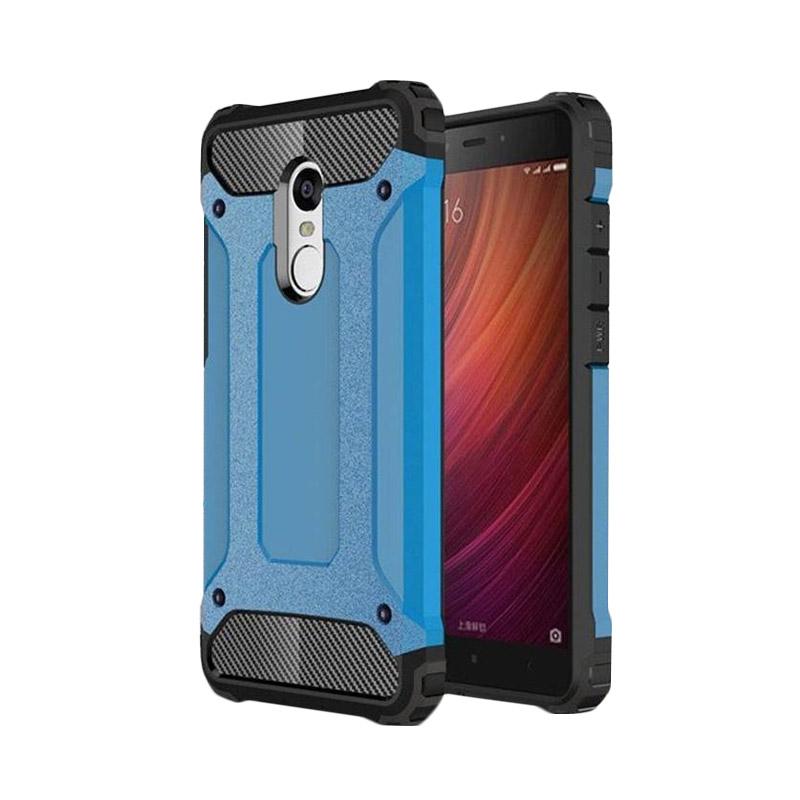 Spigen Transformers Iron Robot Hardcase Casing for Xiaomi Redmi Note 4 Blue .