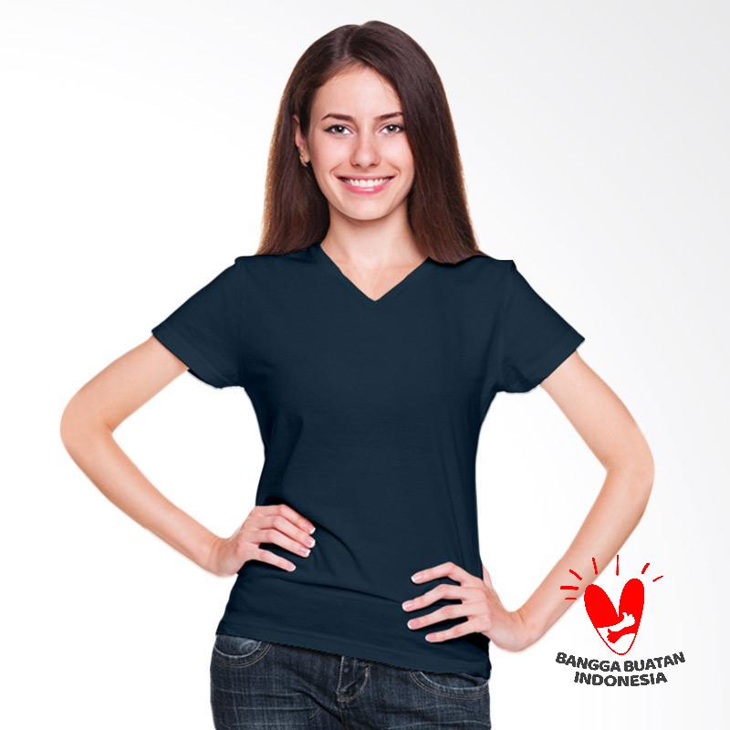 T-Shirt Wanita - Navy Blue Mockingbird 