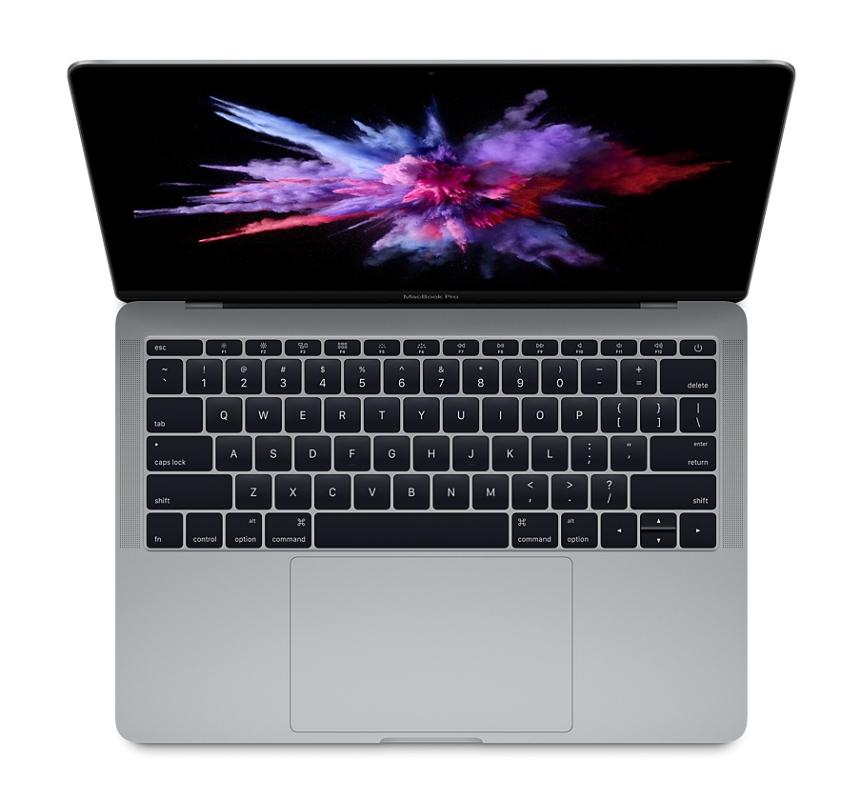 Apple New Macbook Pro MPXQ2 2017 Notebook - Space Grey [13inch/ Core i5 2.3 GHz/ 8GB/ Iris 640/ 128GB] 7th Gen "Kaby Lake"