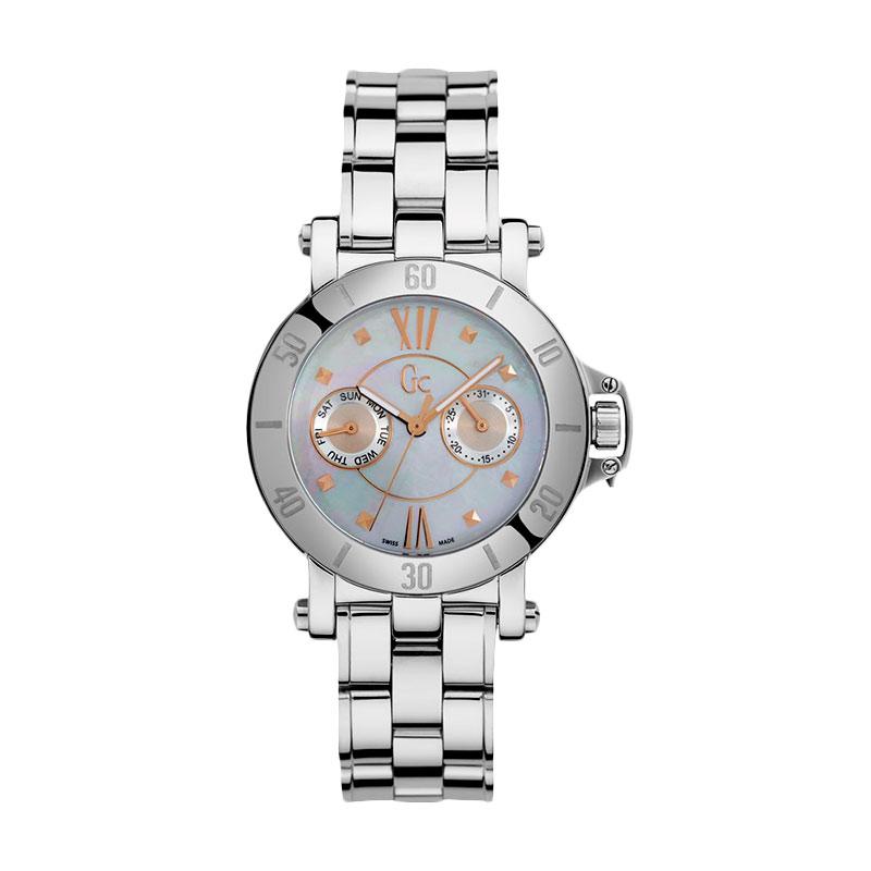 Guess Collection Gc Femme X74012L1S Stainless Jam Tangan Wanita - Silver