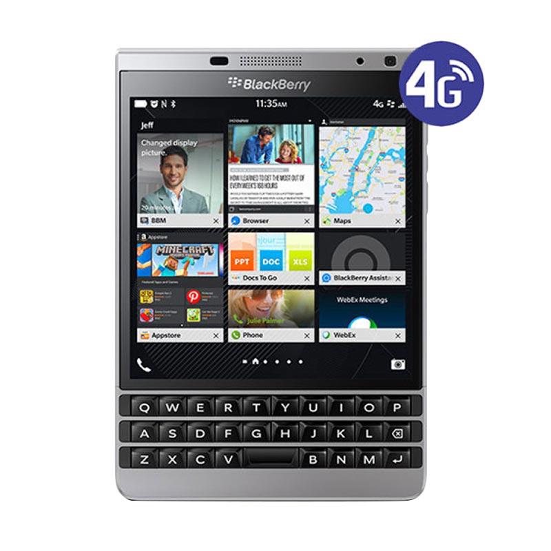 Blackberry Passport Dallas Smartphone - Silver Edition [Garansi Resmi TAM]