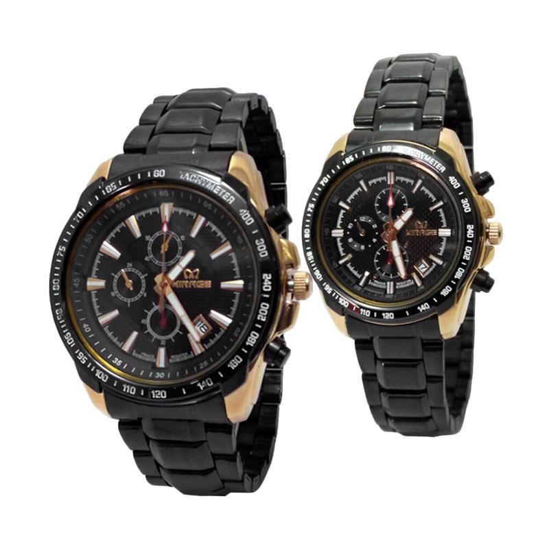 Mirage D45H420MRG8305CBRPRG Edition Date Jam Tangan Couple. Brand: Mirage