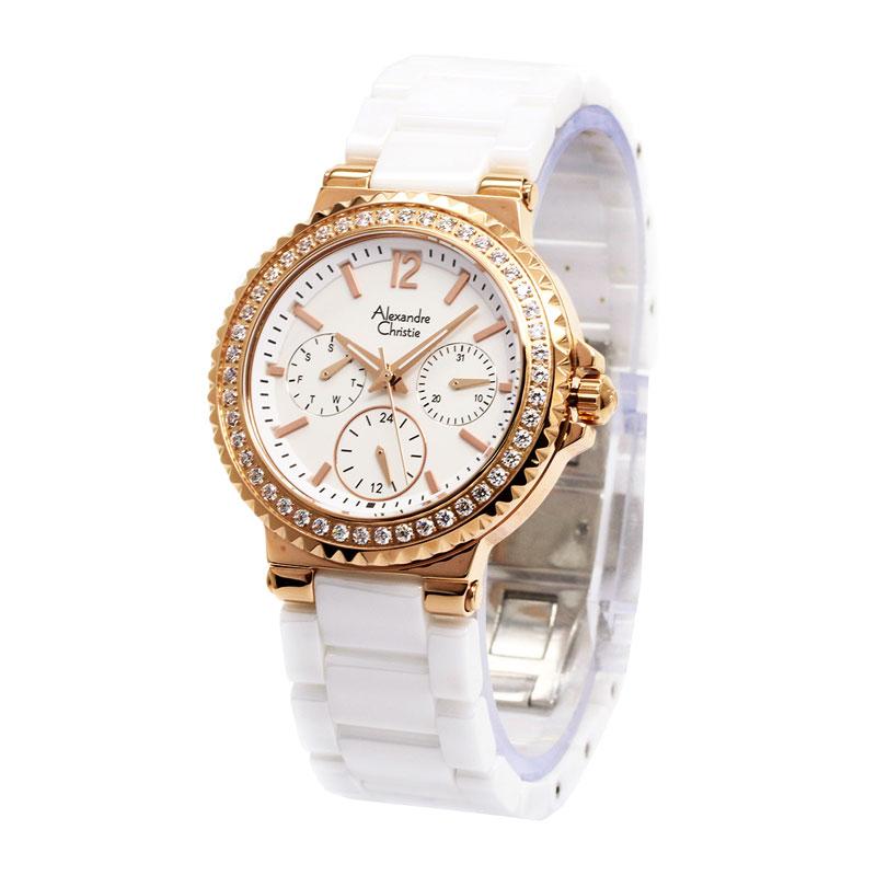 Promo Alexandre Christie 2337 Strap Keramik Jam Tangan Wanita Putih Rosegold Di Seller Rca Watch Official Store Kab Gresik Jawa Timur Blibli
