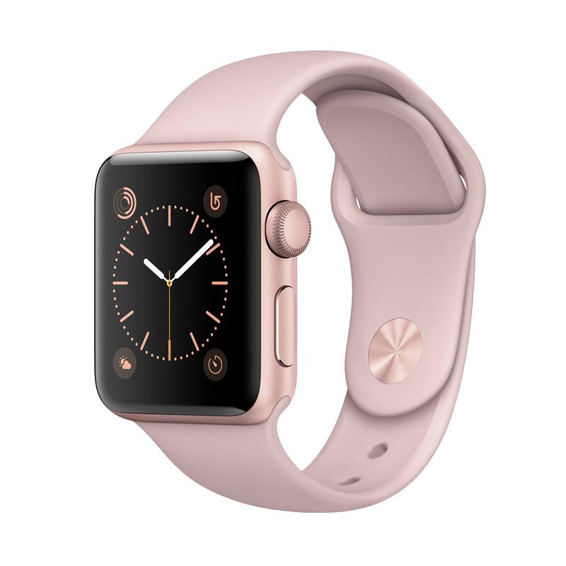 Jual Apple Watch Series 1 Aluminium with Pink Sand Sport Band Smartwatch -  Rosegold [38 mm] di Seller Solaris - Kota Jakarta Selatan, DKI Jakarta |  Blibli