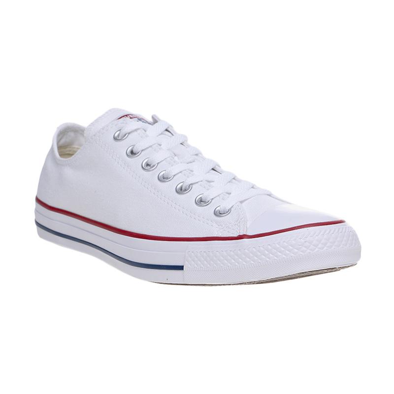 Converse Chuck Taylor All Star OX White Made in Indonesia Sepatu Pria - Putih