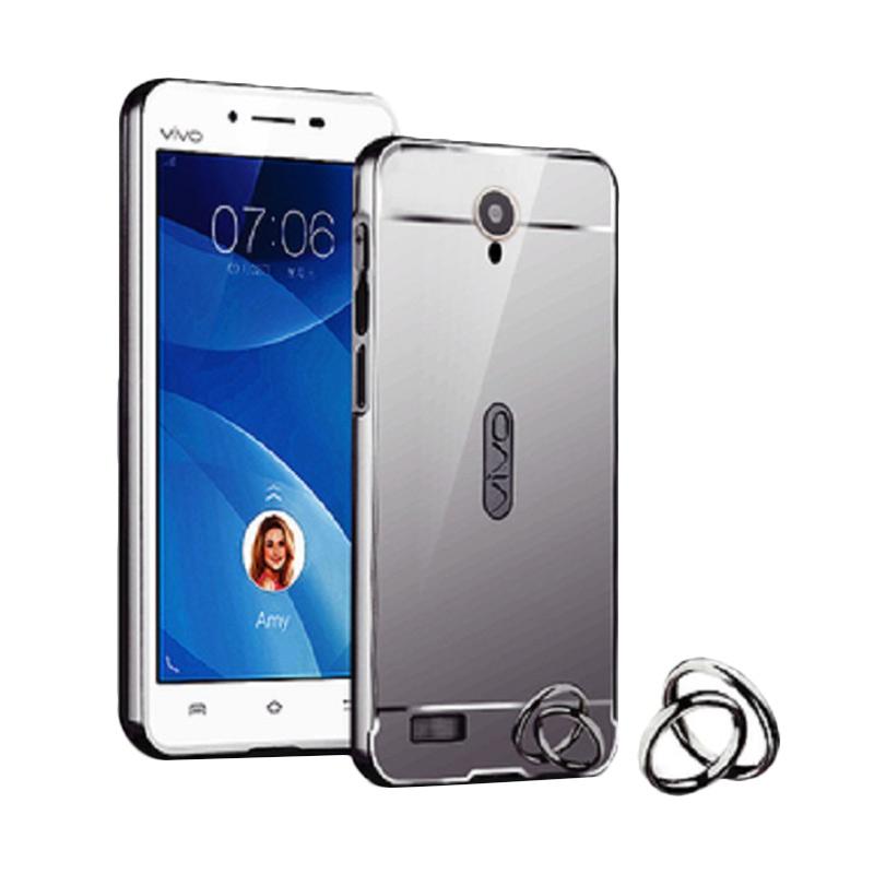 Jual Bumper Case Mirror Alumunium Metal Sliding Hardcase Casing For Vivo Y28 Hitam Online April 2021 Blibli