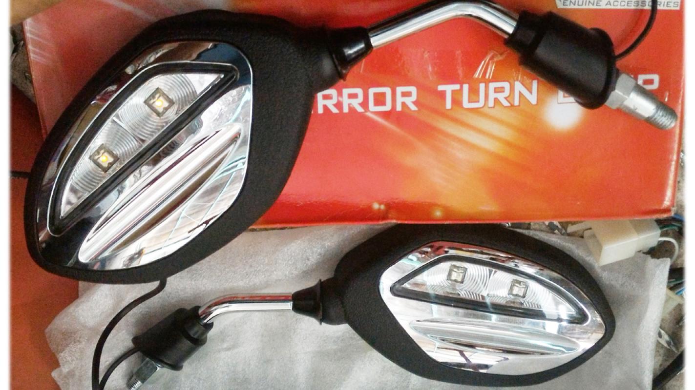 Jual Mortech Aksesoris Turn Lamp Lampu Sein Led Kaca Spion Motor