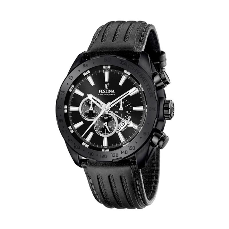 Festina FES F16901/1 Prestige Gerard Butler Edition Chronograph Men���s Watch - Black